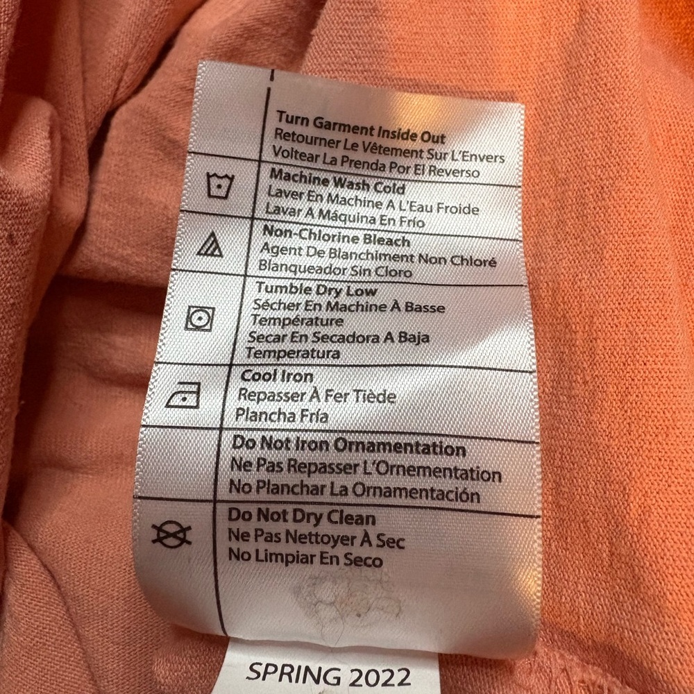 Carhartt Women's S Coral Long Sleeve Top - Picture 7 of 7